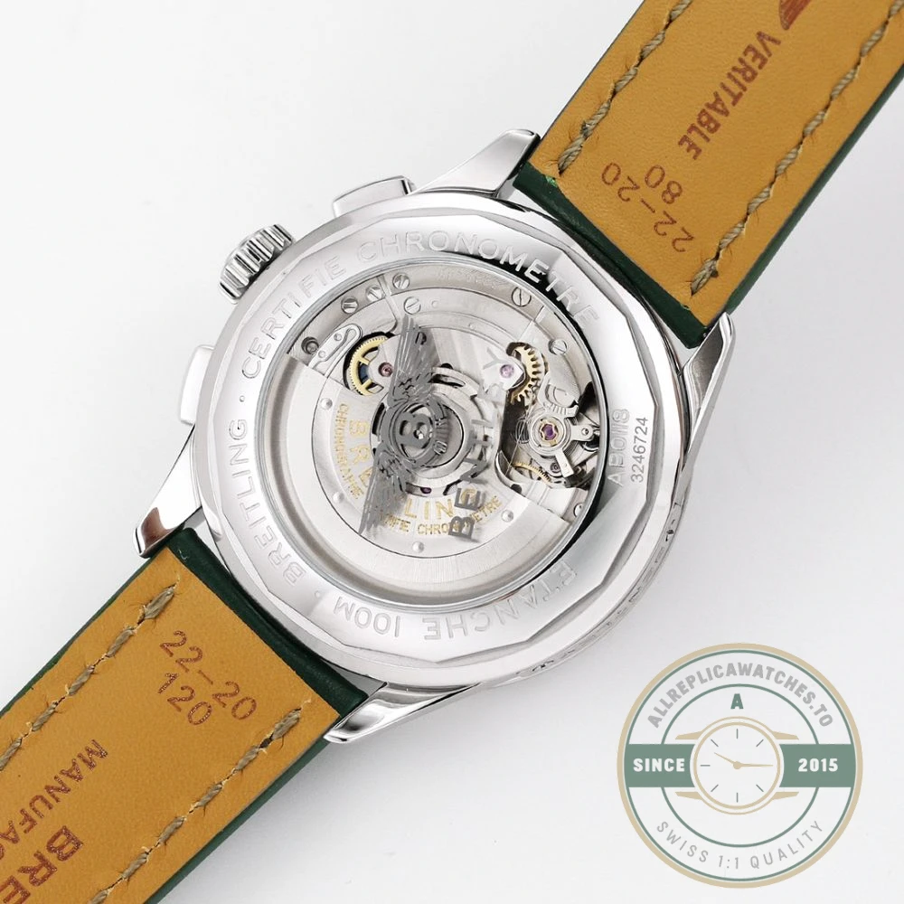 Replica Breitling Premier Green Dial 42 mm AB0118221L1P1 - Luxury Replica Watch
