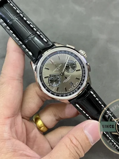 Replica Breitling Premier Grey Dial 42 mm AB0118221B1P1 - Swiss-Made Clone Watch