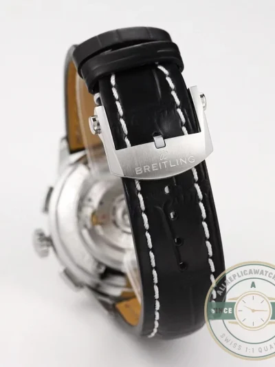 Replica Breitling Premier Men Crocodile 42 mm AB0118221B1P1 - Swiss-Made Clone Watch