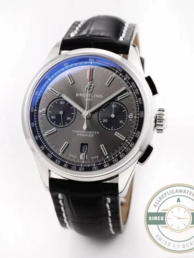 Replica Breitling Premier Men Crocodile 42 mm AB0118221B1P1 - Best Quality Replica Watch