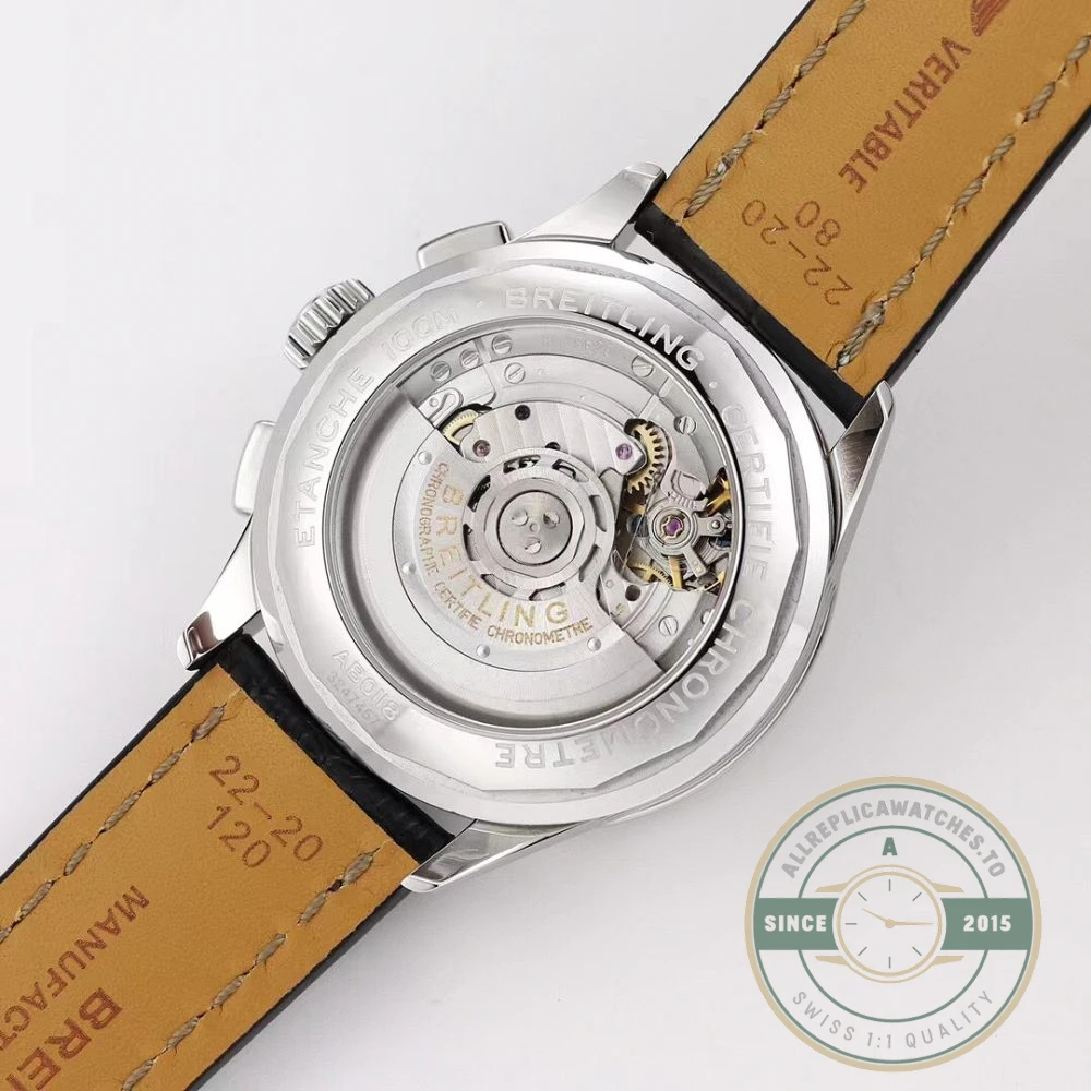 Replica Breitling Premier Men Crocodile 42 mm AB0118221B1P1 - Luxury Replica Watch