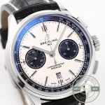 Replica Breitling Premier Silver Dial 42 mm AB0118221G1P2 - Top-Tier Swiss Replica Watch