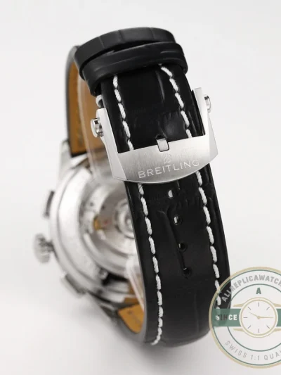 Replica Breitling Premier Silver Dial 42 mm AB0118221G1P2 - Affordable Super Clone Watch