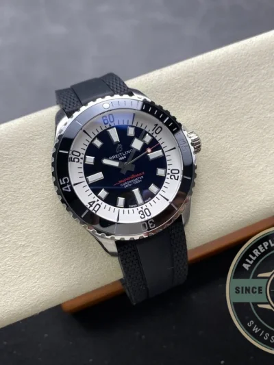 Replica Breitling Superocean Black Dial Stainless Steel 42 mm A17375211B1S1 - Affordable Super Clone Watch