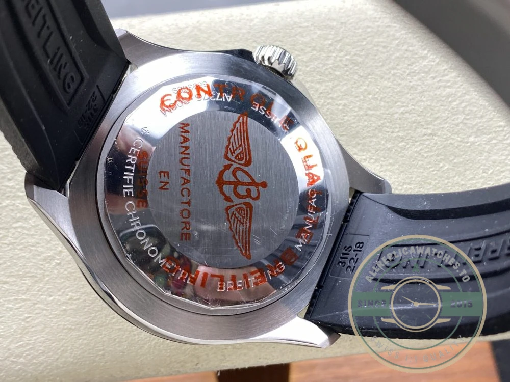 Replica Breitling Superocean Black Dial Stainless Steel 42 mm A17375211B1S1 - Best Quality Replica Watch