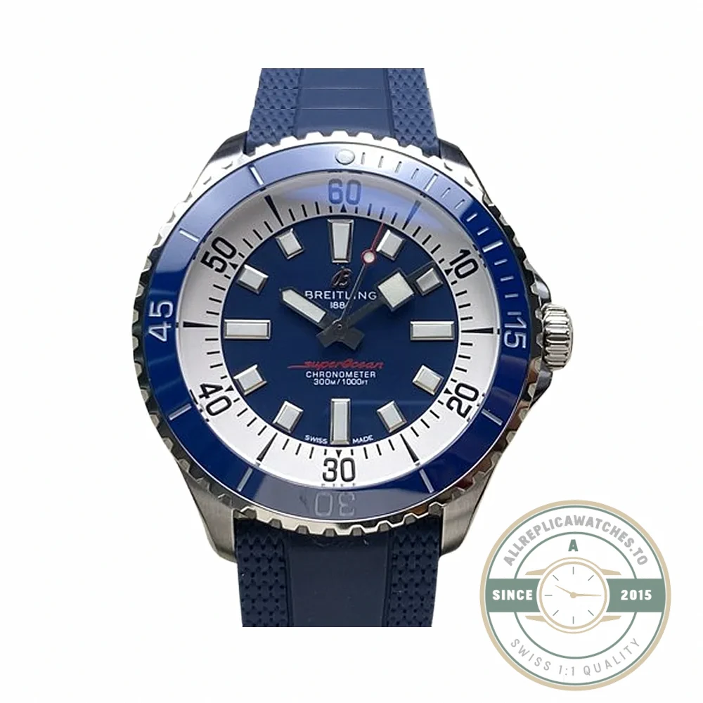 Replica Breitling Superocean Blue 42 mm A17375E71C1S1 - Top-Tier Swiss Replica Watch