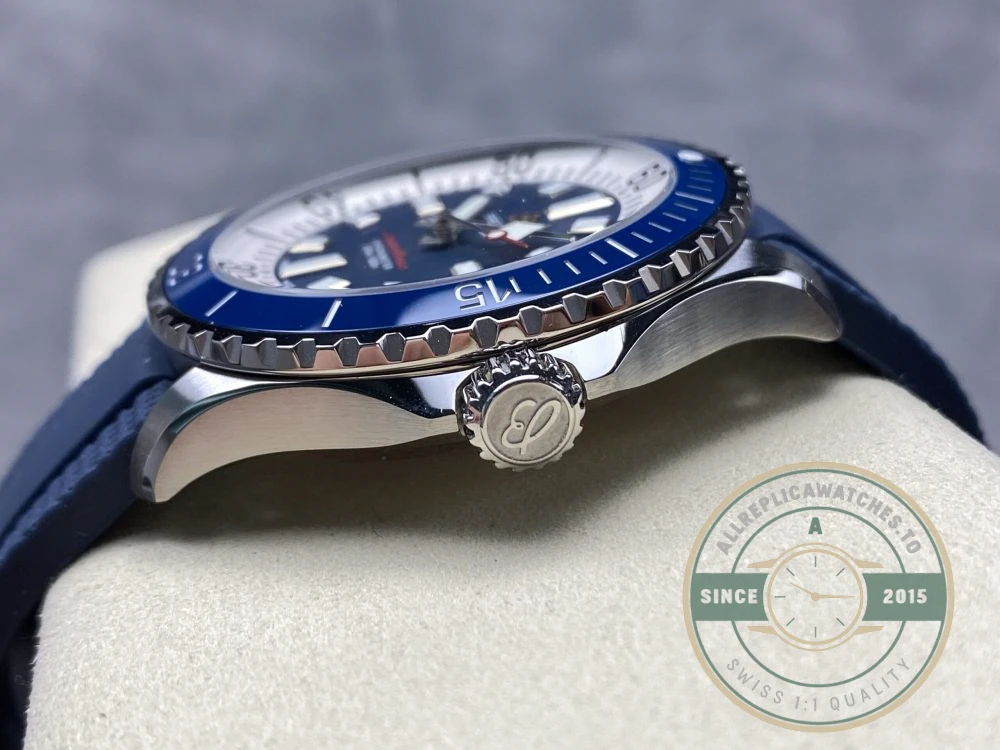 Replica Breitling Superocean Blue 42 mm A17375E71C1S1 - Premium Super Clone Watch