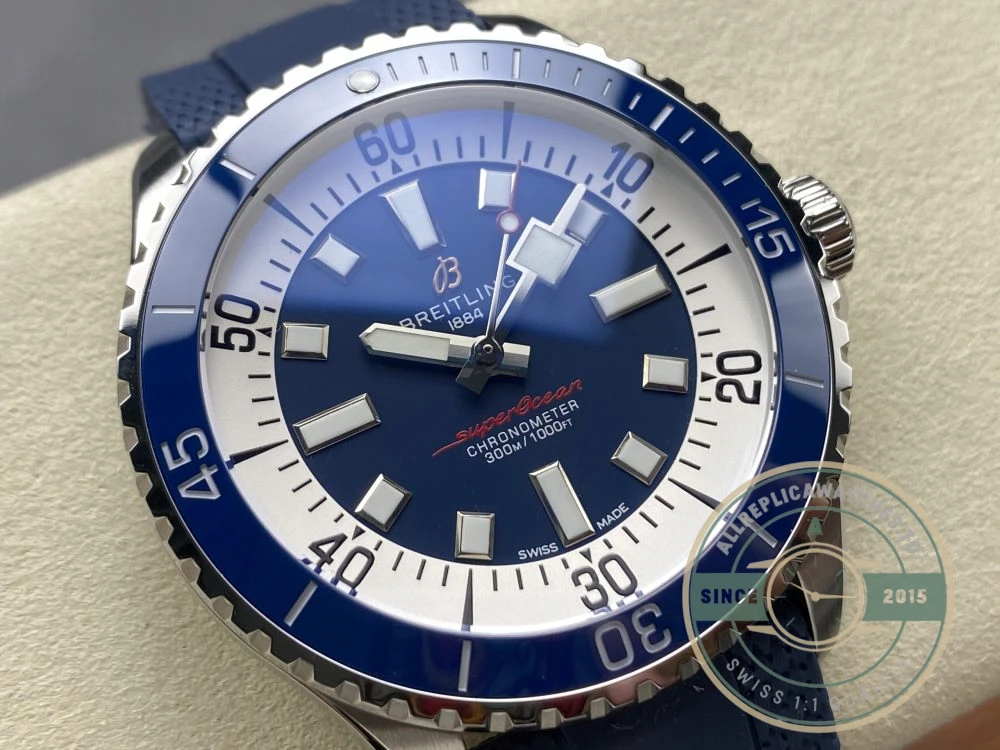 Replica Breitling Superocean Blue 42 mm A17375E71C1S1 - Top-Tier Swiss Replica Watch