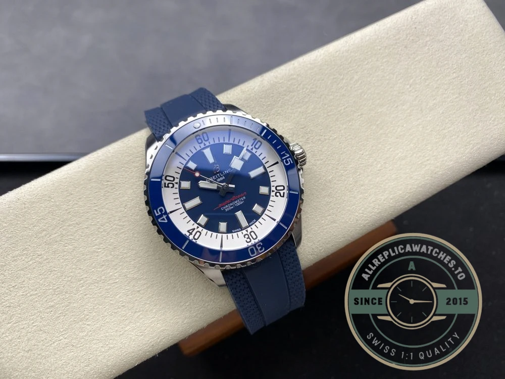 Replica Breitling Superocean Blue 42 mm A17375E71C1S1 - Budget Luxury Replica Watch