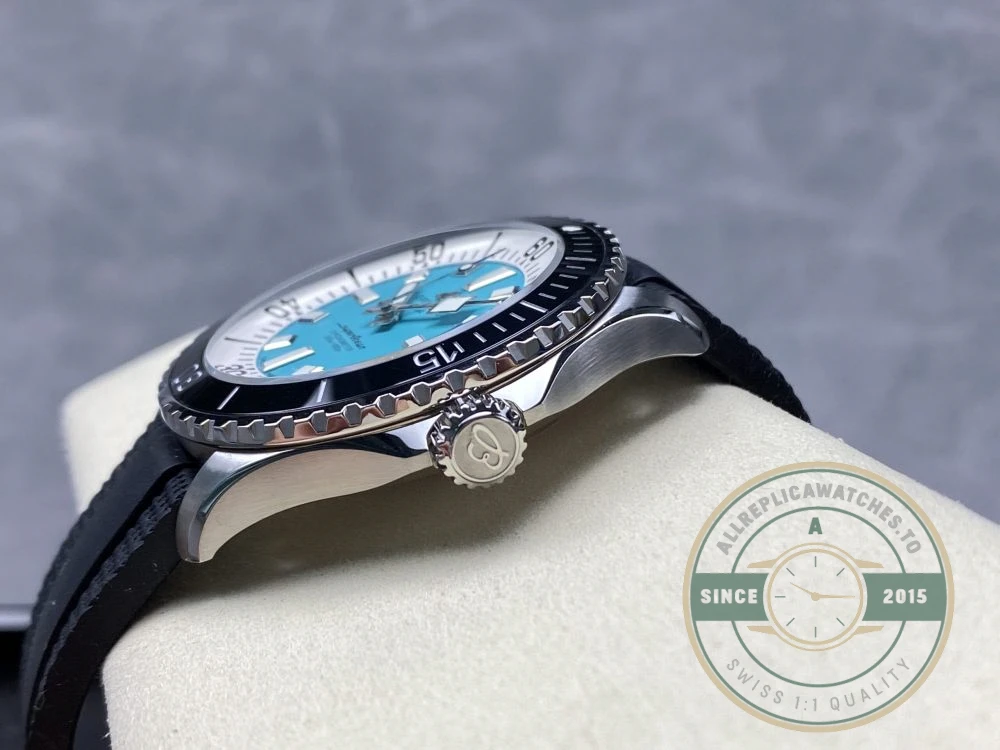 Replica Breitling Superocean Green 44 mm A17376211L2S1 - Premium Super Clone Watch