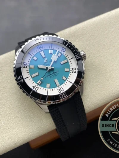 Replica Breitling Superocean Green 44 mm A17376211L2S1 - Best Quality Replica Watch