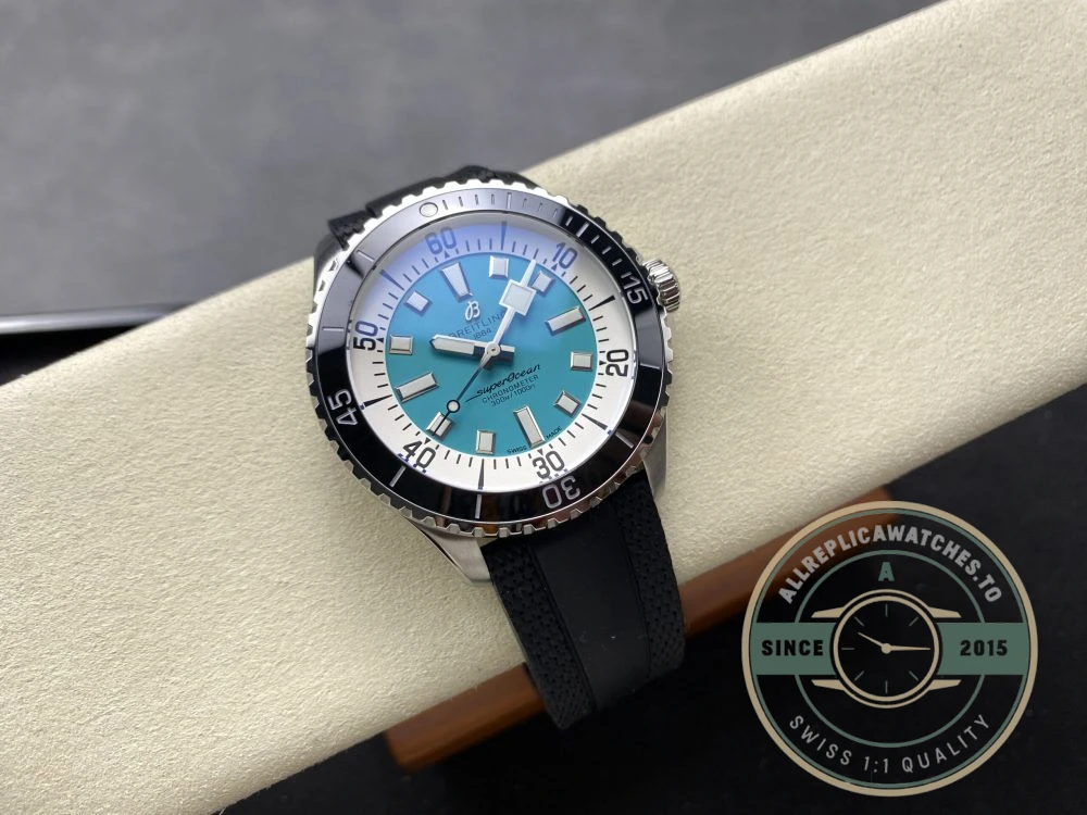 Replica Breitling Superocean Green 44 mm A17376211L2S1 - Best Quality Replica Watch