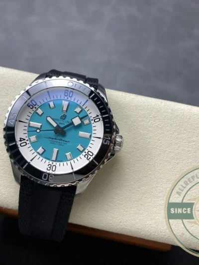 Replica Breitling Superocean Green 44 mm A17376211L2S1 - Swiss Movement Replica Watch