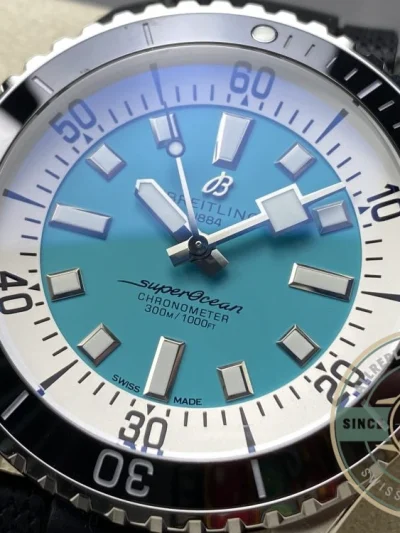 Replica Breitling Superocean Green 44 mm A17376211L2S1 - Factory Super Clone Watch