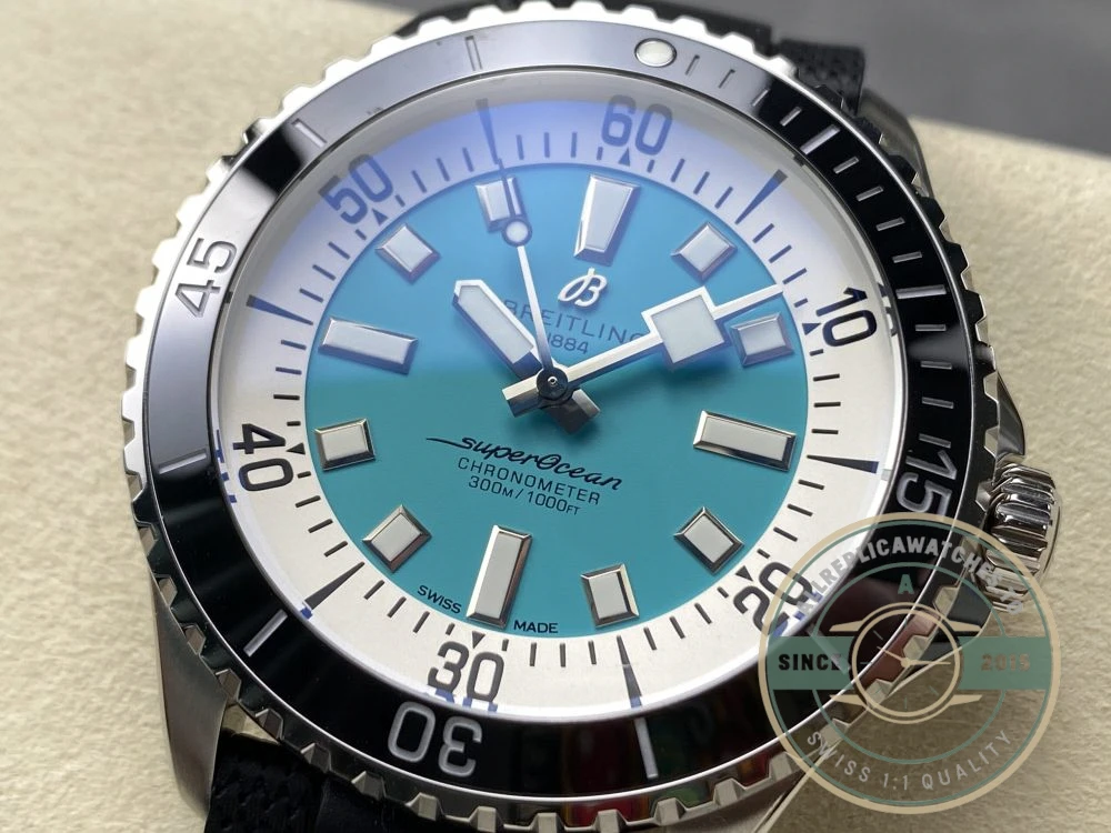 Replica Breitling Superocean Green 44 mm A17376211L2S1 - Factory Super Clone Watch