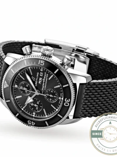 Replica Breitling Superocean Heritage Men Automatic Black Rubber Watch A13313121B1S1 - Top-Tier Swiss Replica Watch
