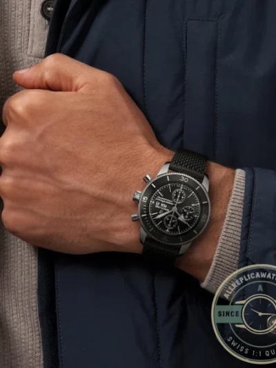 Replica Breitling Superocean Heritage Men Automatic Black Rubber Watch A13313121B1S1 - Top-Tier Swiss Replica Watch