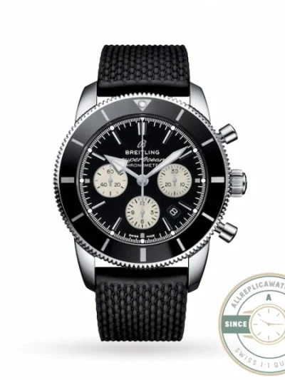 Replica Breitling Superocean Heritage Men Automatic Black Rubber Watch AB0162121B1S1 - Luxury Replica Watch