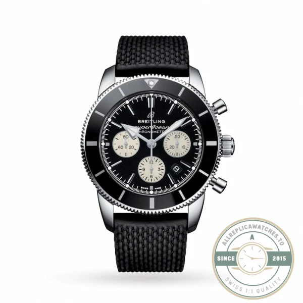 Replica Breitling Superocean Heritage Men Automatic Black Rubber Watch AB0162121B1S1 - Luxury Replica Watch