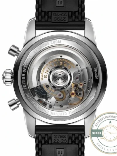 Replica Breitling Superocean Heritage Men Automatic Black Rubber Watch AB0162121B1S1 - Swiss-Made Clone Watch