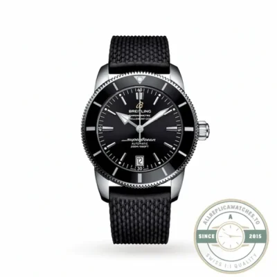 Replica Breitling Superocean Heritage Men Automatic Black Rubber Watch AB2010121B1S1 - Luxury Replica Watch