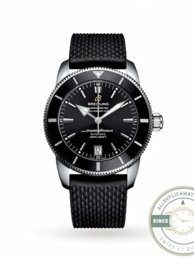 Replica Breitling Superocean Heritage Men Automatic Black Rubber Watch AB2010121B1S1 - Luxury Replica Watch