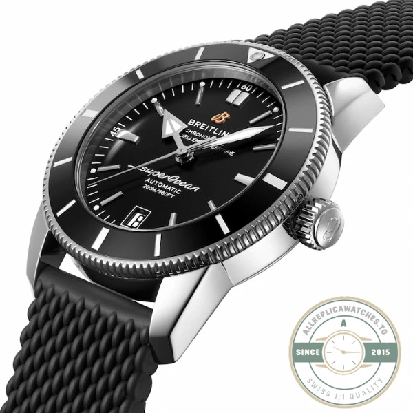 Replica Breitling Superocean Heritage Men Automatic Black Rubber Watch AB2010121B1S1 - Affordable Super Clone Watch