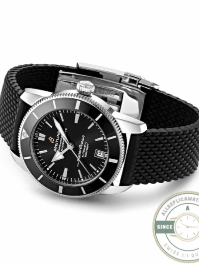 Replica Breitling Superocean Heritage Men Automatic Black Rubber Watch AB2010121B1S1 - 1:1 Swiss Replica Watch