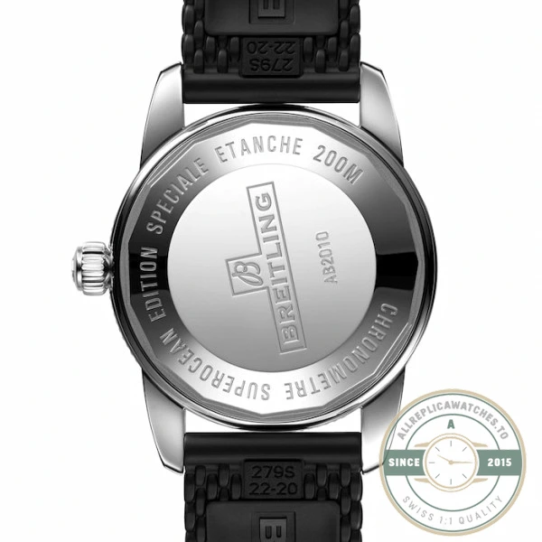 Replica Breitling Superocean Heritage Men Automatic Black Rubber Watch AB2010121B1S1 - Premium Super Clone Watch