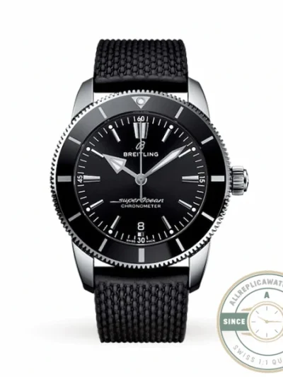 Replica Breitling Superocean Heritage Men Automatic Black Rubber Watch AB2030121B1S1 - Budget Luxury Replica Watch