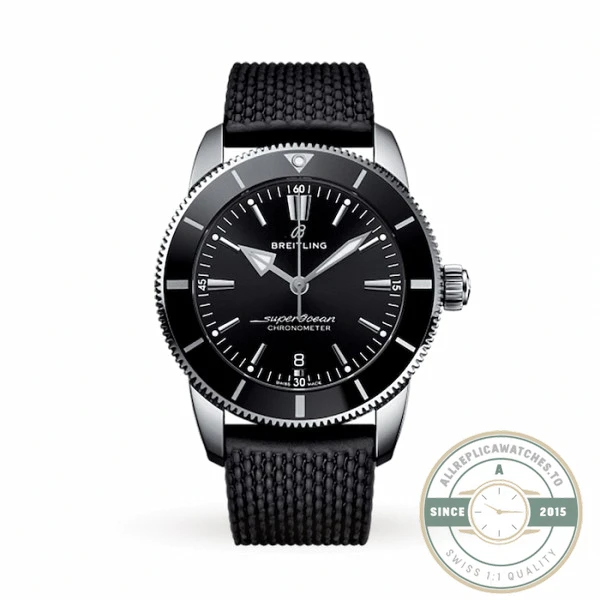 Replica Breitling Superocean Heritage Men Automatic Black Rubber Watch AB2030121B1S1 - Budget Luxury Replica Watch