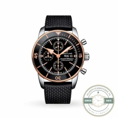 Replica Breitling Superocean Heritage Men Automatic Black Rubber Watch U13313121B1S1 - Affordable Super Clone Watch