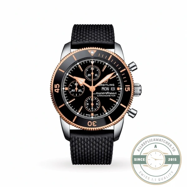 Replica Breitling Superocean Heritage Men Automatic Black Rubber Watch U13313121B1S1 - Affordable Super Clone Watch