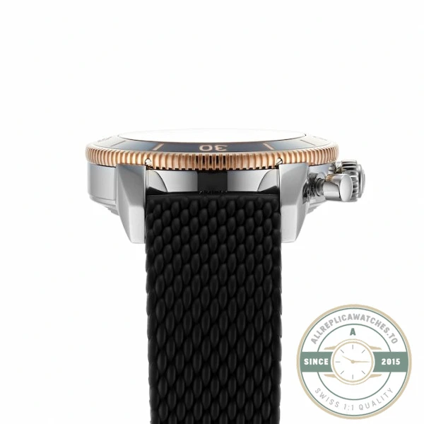 Replica Breitling Superocean Heritage Men Automatic Black Rubber Watch U13313121B1S1 - High-Grade Replica Watch