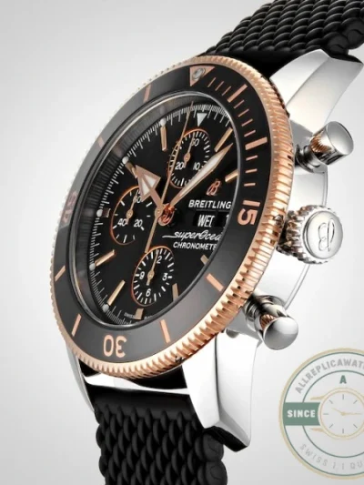 Replica Breitling Superocean Heritage Men Automatic Black Rubber Watch U13313121B1S1 - 1:1 Swiss Replica Watch
