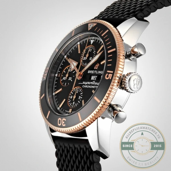 Replica Breitling Superocean Heritage Men Automatic Black Rubber Watch U13313121B1S1 - 1:1 Swiss Replica Watch