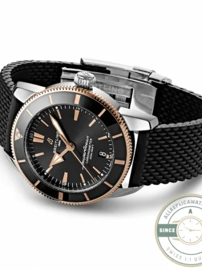 Replica Breitling Superocean Heritage Men Automatic Black Rubber Watch UB2030121B1S1 - Factory Super Clone Watch