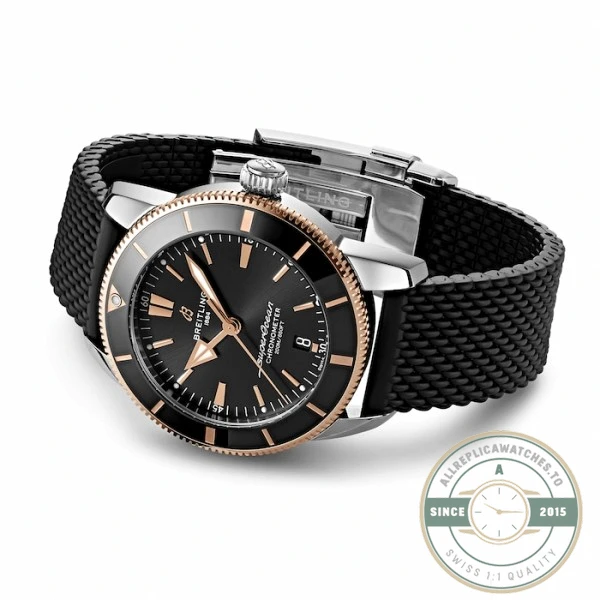 Replica Breitling Superocean Heritage Men Automatic Black Rubber Watch UB2030121B1S1 - Factory Super Clone Watch