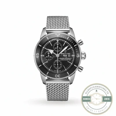 Replica Breitling Superocean Heritage Men Automatic Black Stainless Steel Watch A13313121B1A1 - Affordable Super Clone Watch