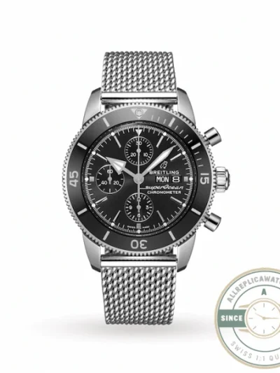 Replica Breitling Superocean Heritage Men Automatic Black Stainless Steel Watch A13313121B1A1 - Affordable Super Clone Watch