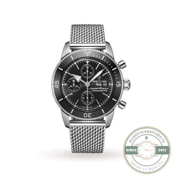 Replica Breitling Superocean Heritage Men Automatic Black Stainless Steel Watch A13313121B1A1 - Affordable Super Clone Watch
