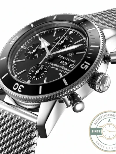 Replica Breitling Superocean Heritage Men Automatic Black Stainless Steel Watch A13313121B1A1 - 1:1 Swiss Replica Watch