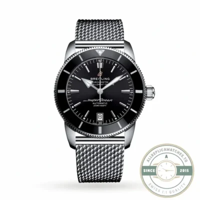 Replica Breitling Superocean Heritage Men Automatic Black Stainless Steel Watch AB2010121B1A1 - Factory Super Clone Watch