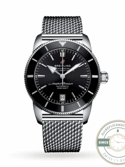 Replica Breitling Superocean Heritage Men Automatic Black Stainless Steel Watch AB2010121B1A1 - Factory Super Clone Watch