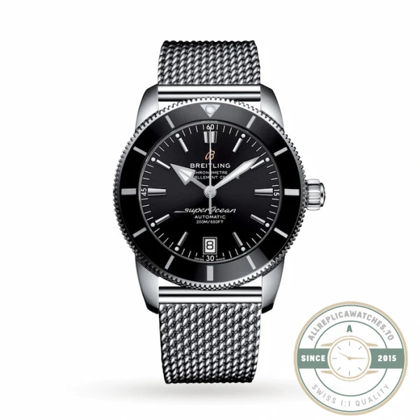 Replica Breitling Superocean Heritage Men Automatic Black Stainless Steel Watch AB2010121B1A1 - Factory Super Clone Watch