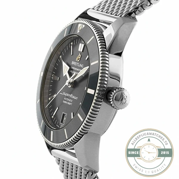 Replica Breitling Superocean Heritage Men Automatic Black Stainless Steel Watch AB2010121B1A1 - Premium Super Clone Watch