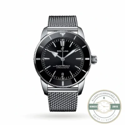 Replica Breitling Superocean Heritage Men Automatic Black Stainless Steel Watch AB2030121B1A1 - Swiss-Made Clone Watch