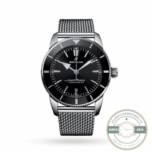 Replica Breitling Superocean Heritage Men Automatic Black Stainless Steel Watch AB2030121B1A1 - Swiss-Made Clone Watch