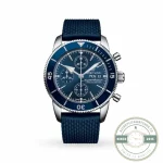 Replica Breitling Superocean Heritage Men Automatic Blue Rubber Watch A13313161C1S1 - Affordable Luxury Replica Timepiece
