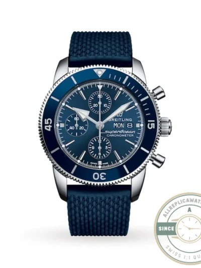 Replica Breitling Superocean Heritage Men Automatic Blue Rubber Watch A13313161C1S1 - Affordable Luxury Replica Timepiece